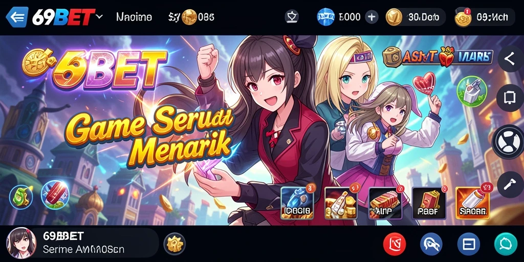 Gameplay seru dan interaksi karakter Anime yang mengasyikkan.