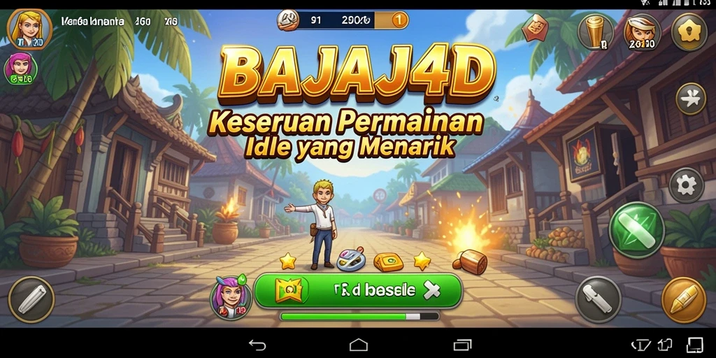 Tampilan gameplay Idle yang menarik di BAJAJ4D.