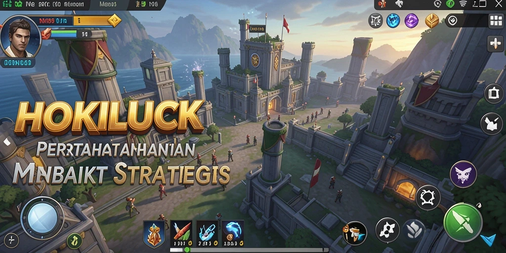 Tampilan seru gameplay Tower Defense HOKILUCK yang menguji strategi.