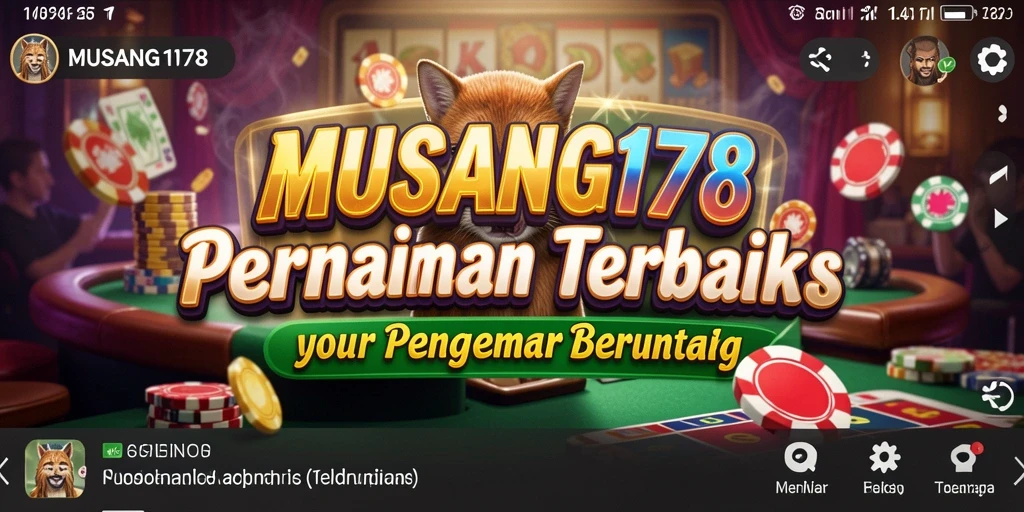 Menampilkan gameplay seru yang penuh aksi dalam MUSANG178.
